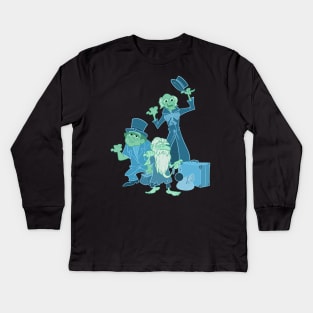 Hitchhiking Spirits Kids Long Sleeve T-Shirt